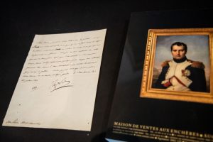 Handwritten letter by Napoleon about Pope Pius VII detention goes up for auction