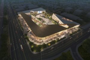 Golden canopy for new leisure destination