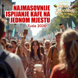najmasovnije ispijanje kafe
