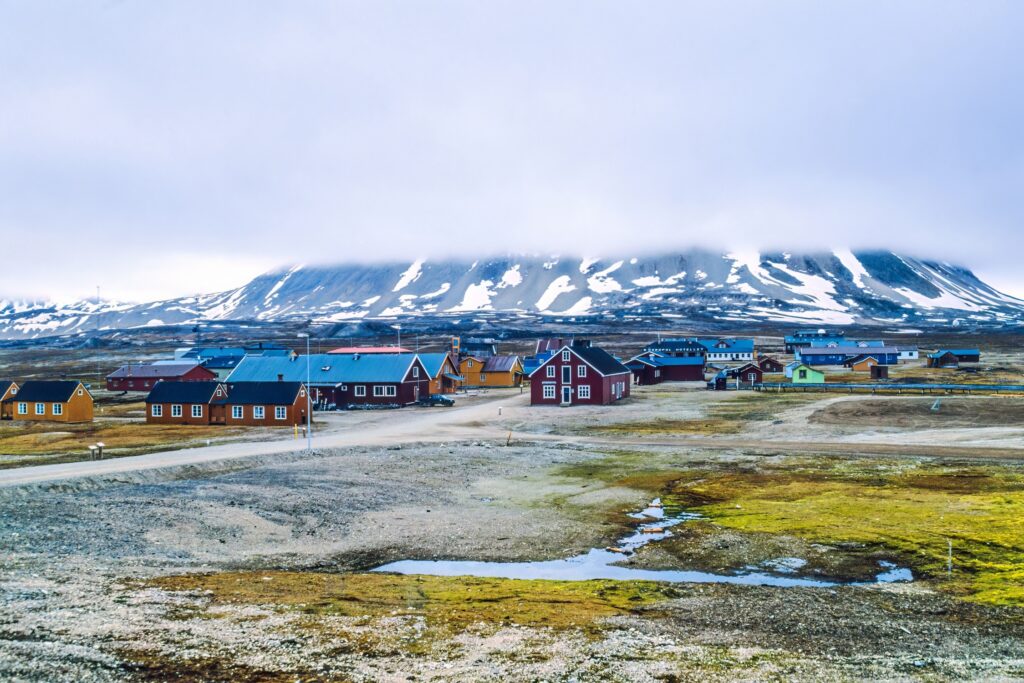 Ny,Ålesund,A,Village,In,Svalbard