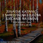 Izlozba Zinaida K. plakat februar 2026