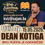 Sajam Kafe i Čokolade Tuzla – KVIZ SA DEANOM KOTIGOM ove godineu Mejdanu