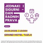TOC organizuje događaj „Jednaki i sigurni – Dan radnih prava“