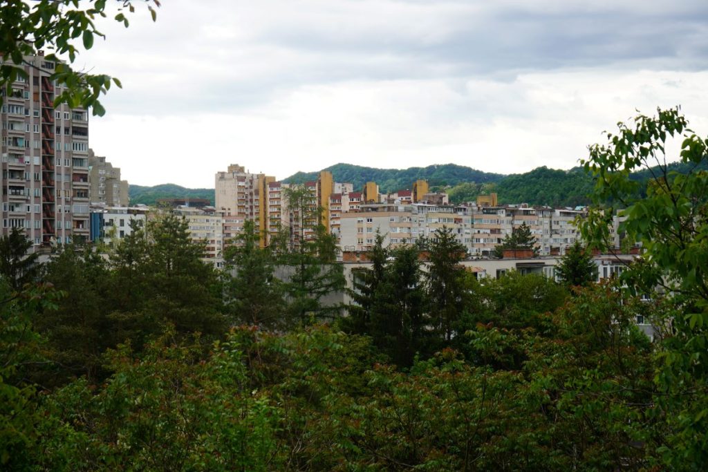 oblačno panorama tuzla