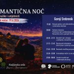 Romantična noć pod zvijezdama na Starom gradu Srebreniku