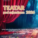 Bašta Narodnog pozorišta Tuzla: Pozorišna smotra “Teatar pod zvijezdama”