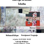 Izložba Mehmeda Klepe “Postojanost traganja” u Galeriji Mi Ritmo