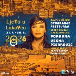 Peto izdanje internacionalnog festivala „Ljeto u Lukavcu“ počinje 31. jula u velikom stilu sa Vesnom Pisarović
