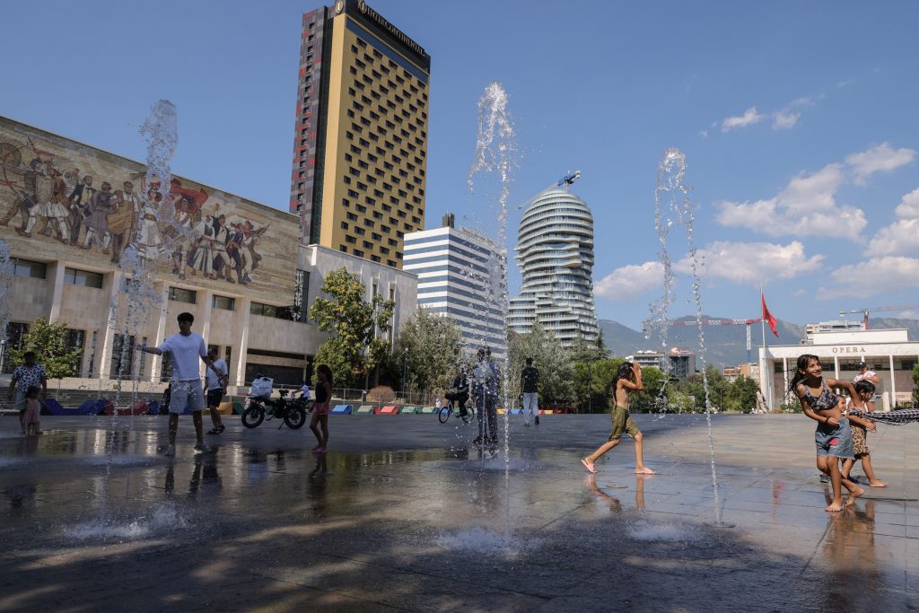 Heatwave Grips Tirana Amid Extreme Summer Temperatures, Albania - 31 Jul 2026