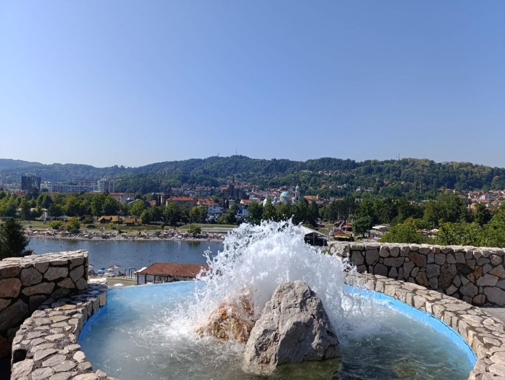 panonsko jezero sunce tuzla