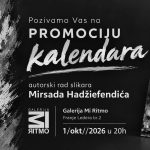 Mirsad Hadžiefendić u Galeriji Mi Ritmo predstavlja autorski kalendar za 2027. godinu