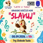 U utorak “Slavuj” pjeva djeci Tuzle