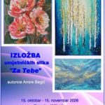 Izložba umjetničkih slika „Za Tebe“ Amire Begić u tuzlanskoj Biblioteci